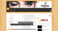 Desktop Screenshot of mymakeupideas.com